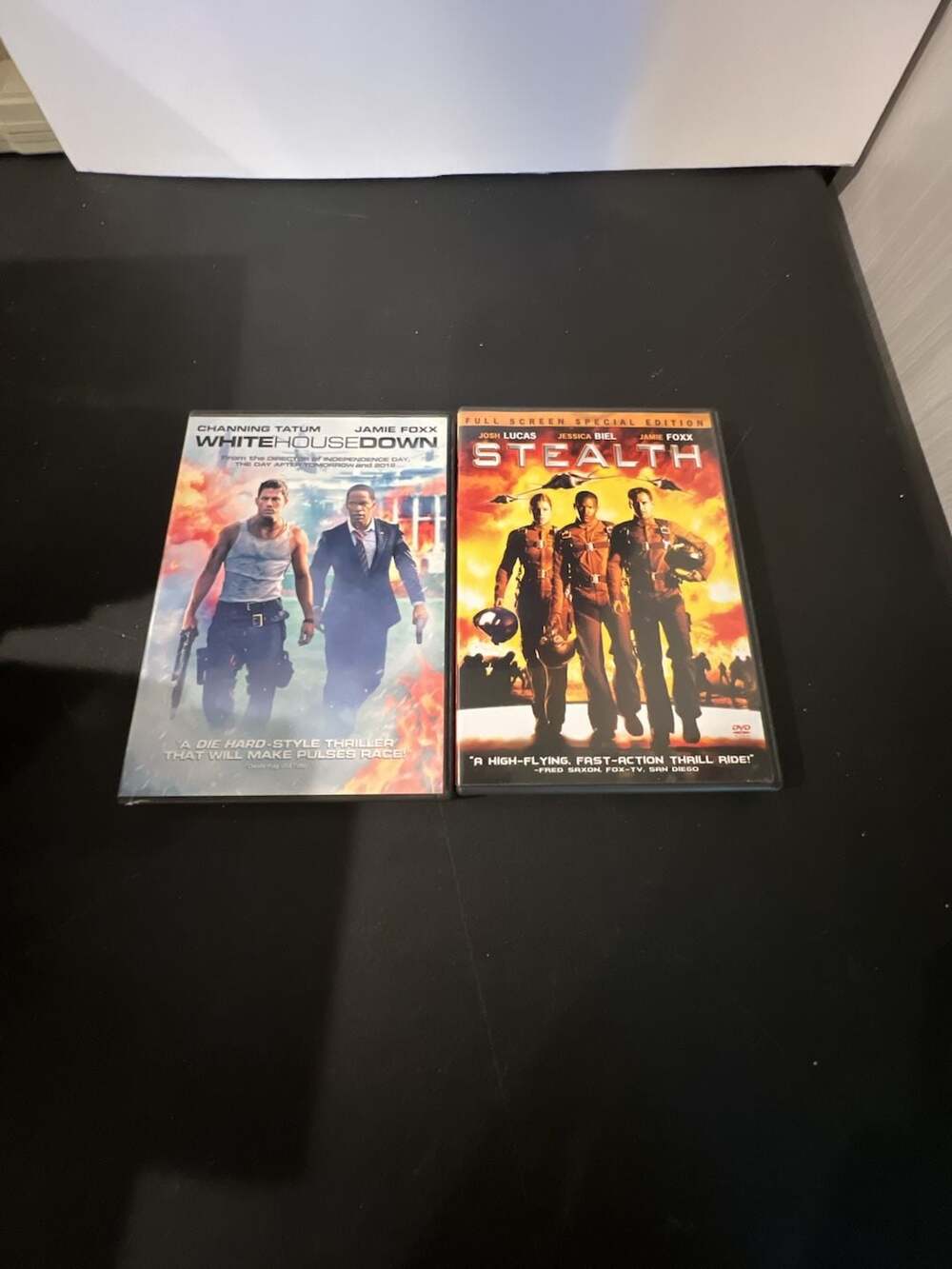 Jamie Foxx DVD Lot White House Down And Stealth